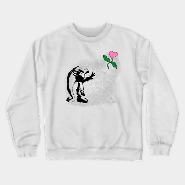 Deku scrub banksy Crewneck Sweatshirt by The Legend of Zelda